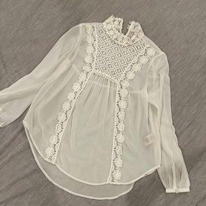 Boho style blouse